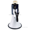 professional portable megaphone speak+siren+record+extra mic